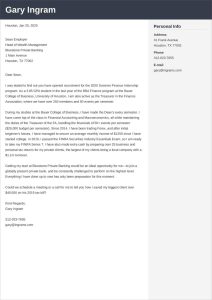 Finance Cover Letter UK Examples & Templates