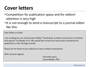 Cover letter submission to scientific journal How to write a cover