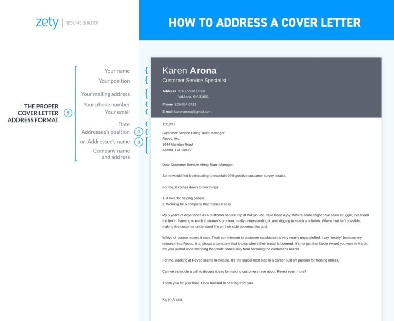 How To Write A Cover Letter Without Recipient Name