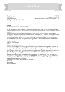 13+ Example Of A Cover Letter For A Job Cover Letter Example Cover
