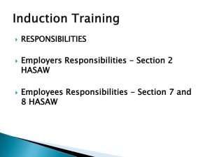PPT Induction Training PowerPoint Presentation, free download ID
