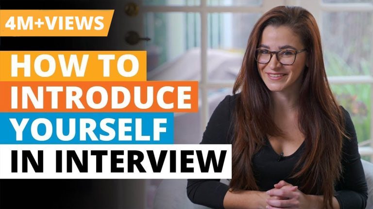 How To Introduce Yourself In An Interview For Fresher