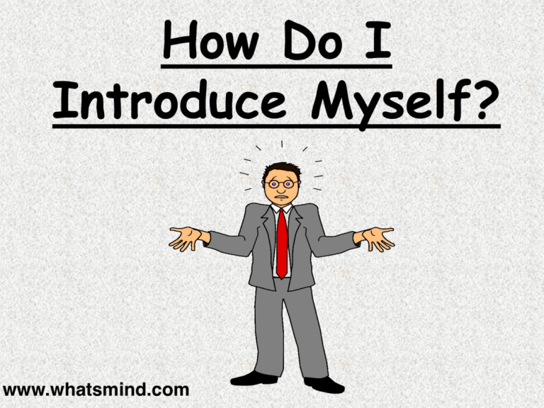 How To Introduce Yourself In Ielts Speaking