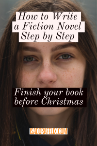 How to Write a Fiction Novel Step by Step Writing a book outline, Book writing inspiration