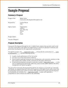 6+ formal business proposal format Project Proposal Business