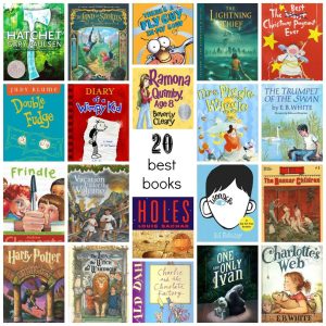 20 of the best books that will encourage your elementary age kids to