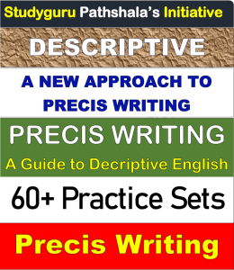 An Art of Precis Writing Descriptive Precis Writing Book in English