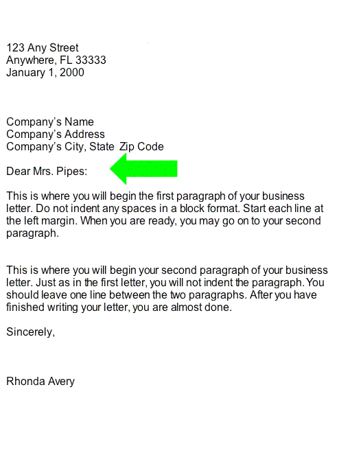 How To Write Business Email Greeting