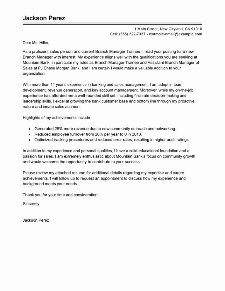 Cover Letter Addressing Selection Criteria Template