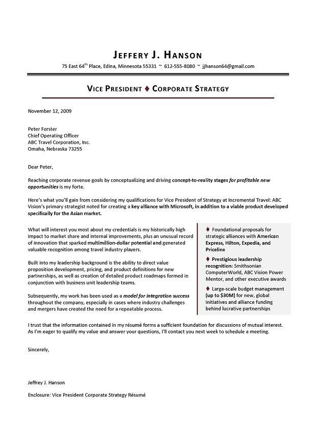 Executive Director Cover Letter Samples