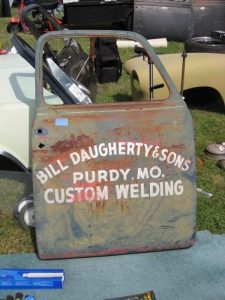 Photo Gallery Door Art and Lettering Truck lettering, Vintage pickup