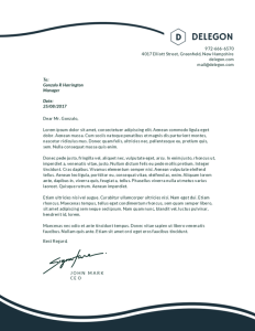 What is a letterhead in a business letter? Quora Business letter