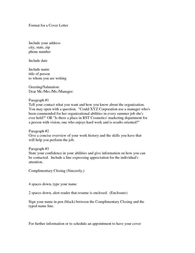 Best Cover Letter Examples 2019