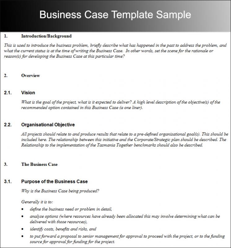 How To Write A Business Case Study