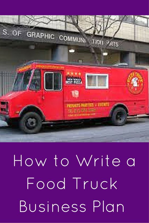 How To Write A Business Plan For Food Truck