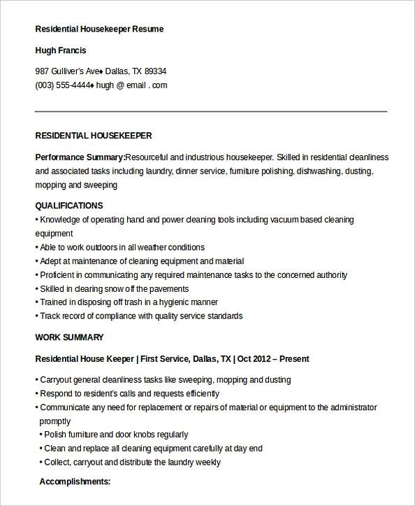 Cover Letter Examples For Room Attendant