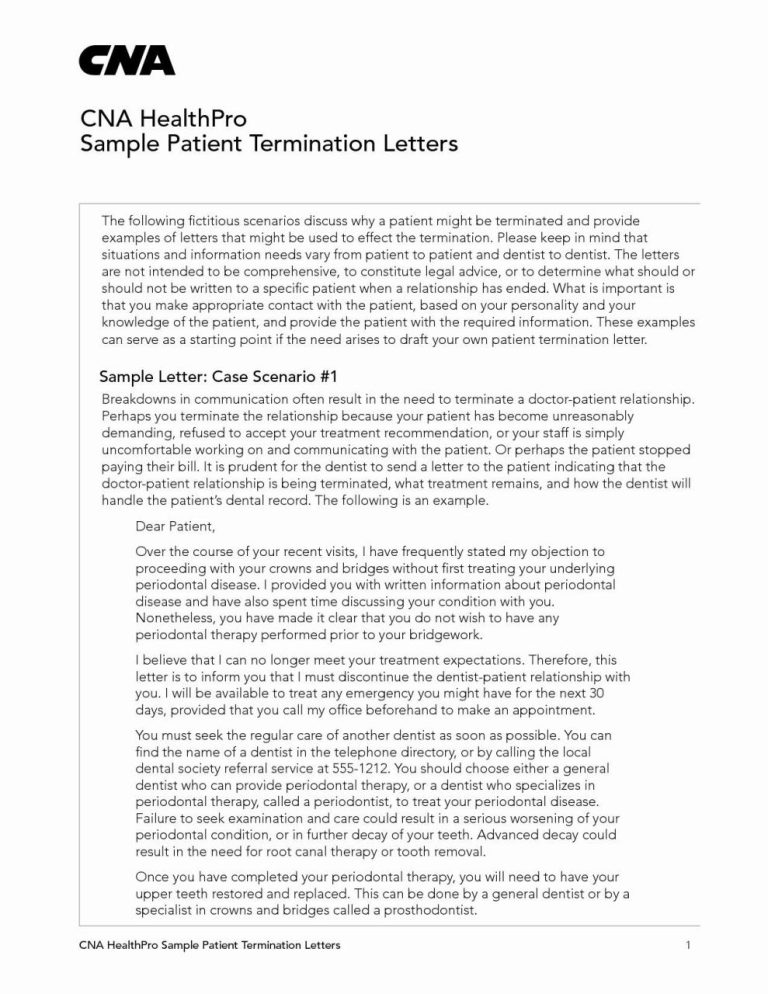 Cna Cover Letter Template