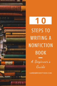 Write Your First Book Nonfiction writing, Book writing tips, Novel