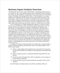 FREE 9+ Impact Analysis Examples & Samples in PDF Examples