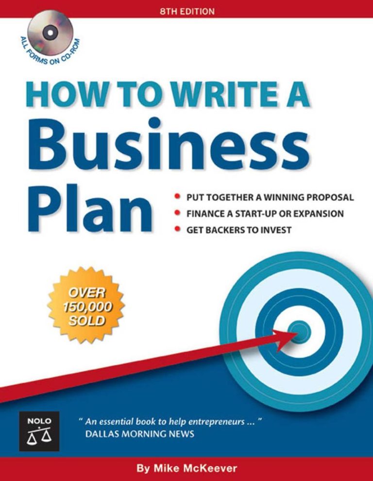 How To Write A Business Plan Brian Finch