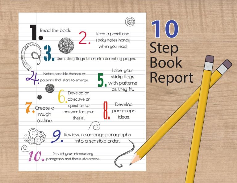 How To Write The Setting Of A Book Report