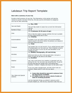Business Trip Report Examples, Format, Pdf Examples