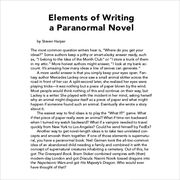 How To Format Word To Write A Book