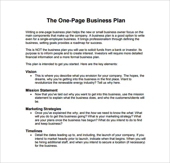 How To Write Up A Small Business Plan