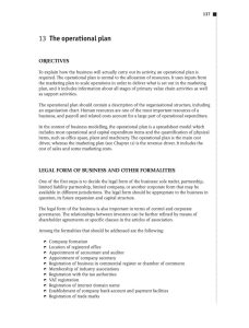 14+ Operational Plan for Business Plan Examples PDF, Word, Docs