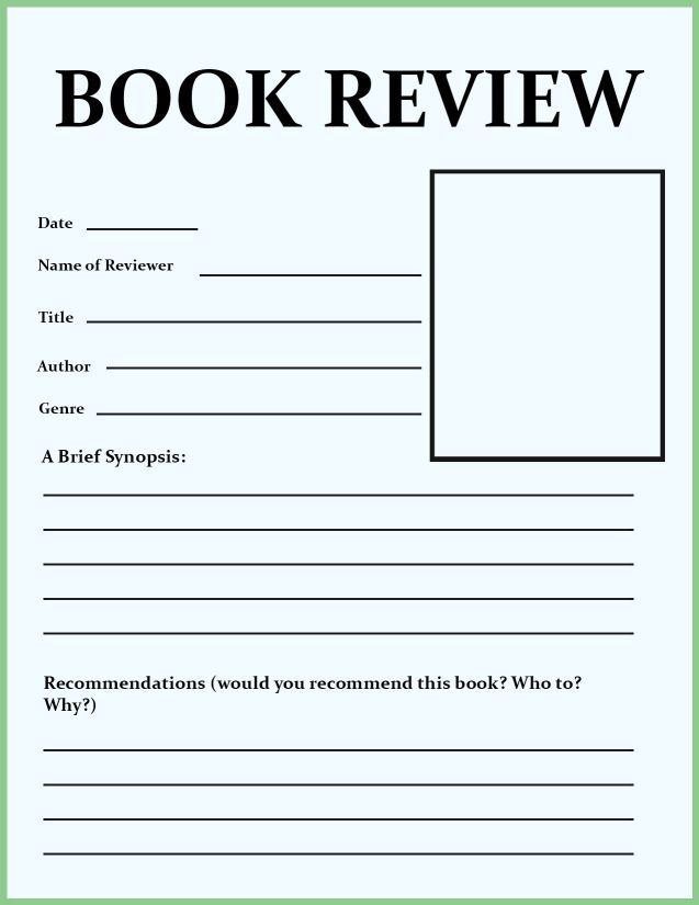 How To Write A Book Review Gcse