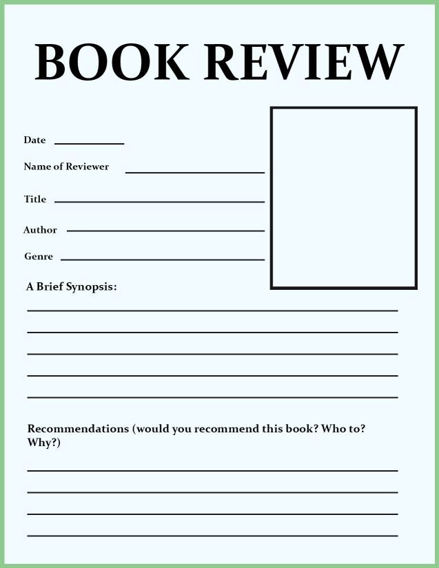 How To Write A Book Template