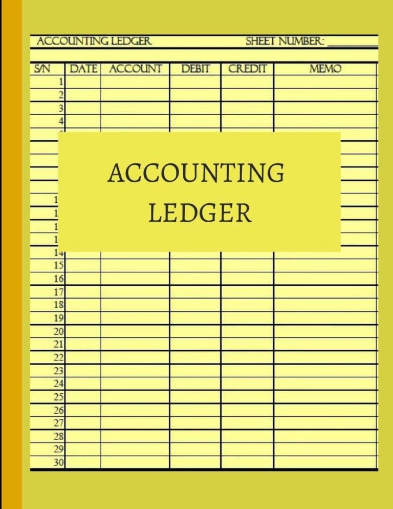 How To Write Books Of Accounts