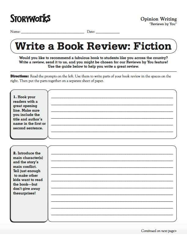 How To Write A Book Review Non Fiction