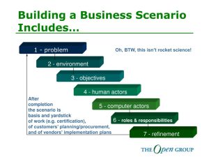 PPT Using Business Scenarios for Active Loss Prevention Terry Blevins