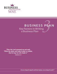 7 Key Factors to Crafting a Winning Business Plan (PDF Booklet