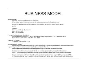 Business model pdf
