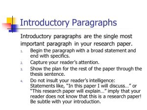 Example Of An Introduction Paragraph For A Research Paper 027 Apa