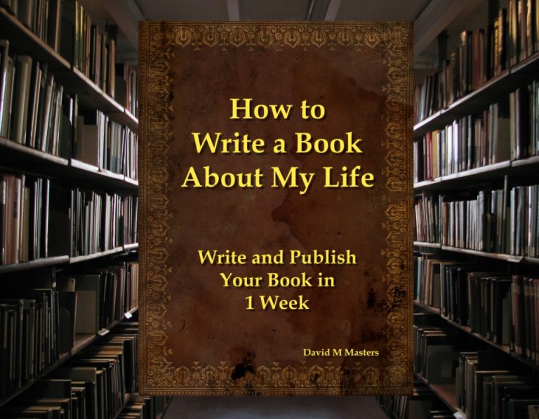 How To Write My Life Story Book
