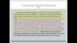 English essay how to write a conclusion