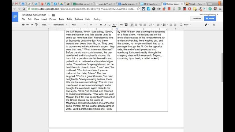 How To Write A Book In Google Docs