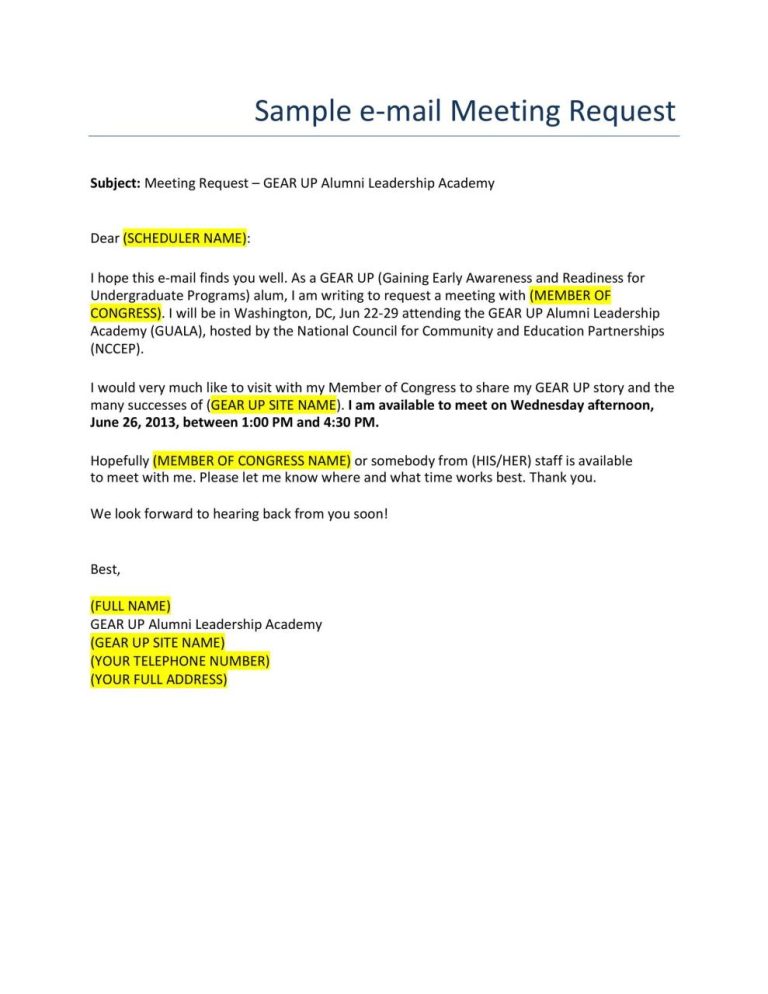 How To Write A Business Email Requesting Information