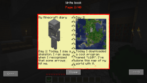 minecraft java edition Are there any mods for writing notes on paper