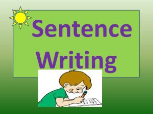 Juls Kinder Teach Zone Word Work & Sentence Writing