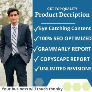 Write product descriptions that will boost your sales by Roshaanintisar