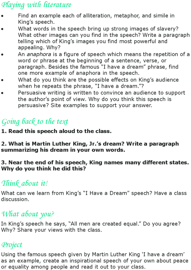 How To Write A Speech For Class 8
