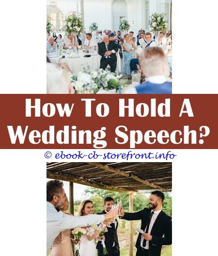 How To Do A Joint Wedding Speech