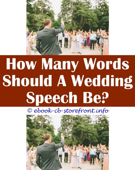 What Does The Mother Of The Groom Say In Her Speech