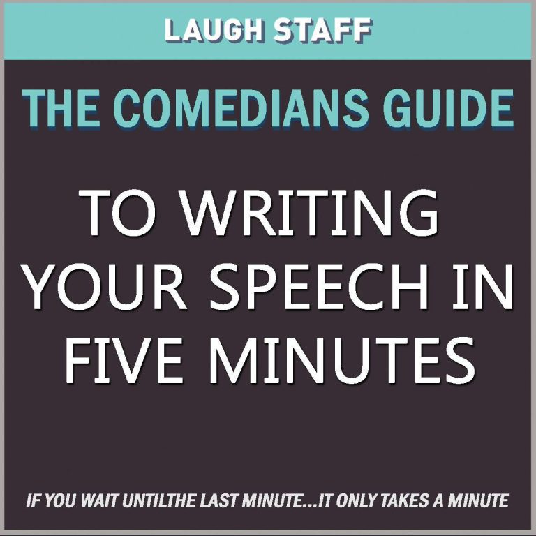 How To Write A One Minute Speech