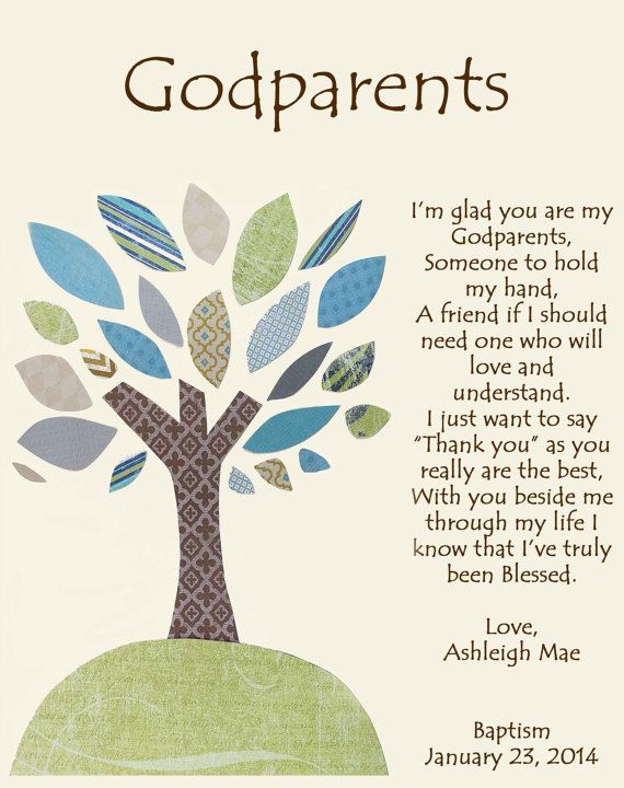 What To Say To Thank Godparents