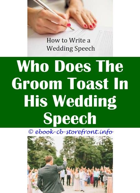 How To Write A Bride's Father's Speech